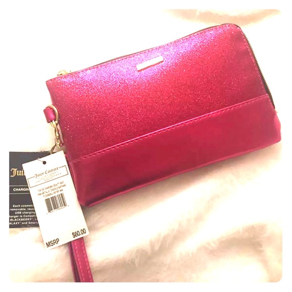 Juicy Couture Handbags - Sold 💗 Juicy Couture Charging Wristlet 💖💖💖